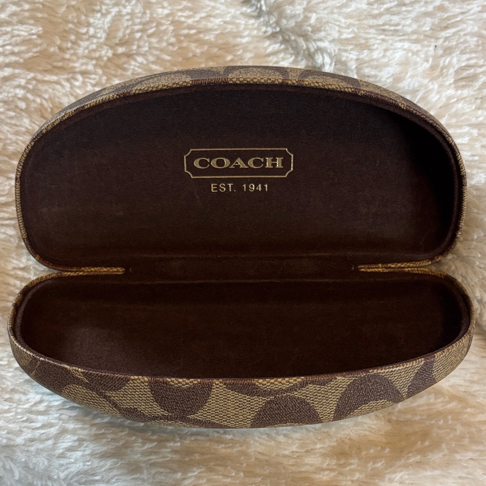 Coach Monogram Brown Patterned Eyeglass Sunglass … - image 5